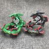 Cartoon Anime Black Green Rayquaza 7cm Big Size Pokemones Action & Toy Figures Collection Model For Children