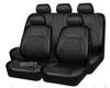 Diamond Quilted Car Seat Cover - PU Leather & PVC for Export To Europe & America