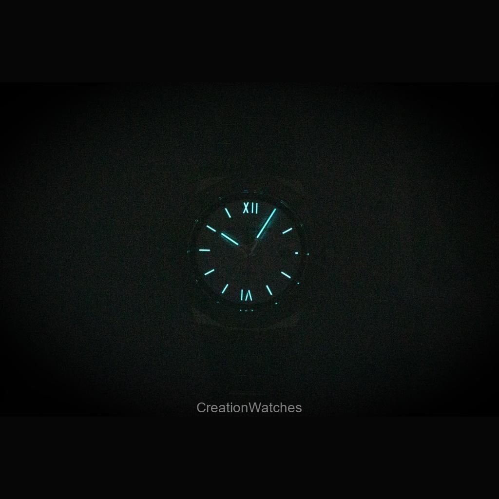 baume & mercier Riviera Stainless Steel Silver Dial Automatic M0A10829 100M Men's Watch