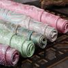 Ocean Wave Pattern Brocade Fabric Jacquard Satin Cloth for Handmade Diy Cheongsam Cushion Pillow Sachet Ethnic Costumes