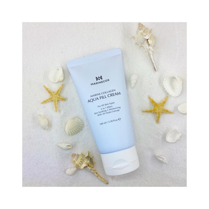 Marine Collagen Aqua Peel Cream + Marine Collagen Sun Block Stick