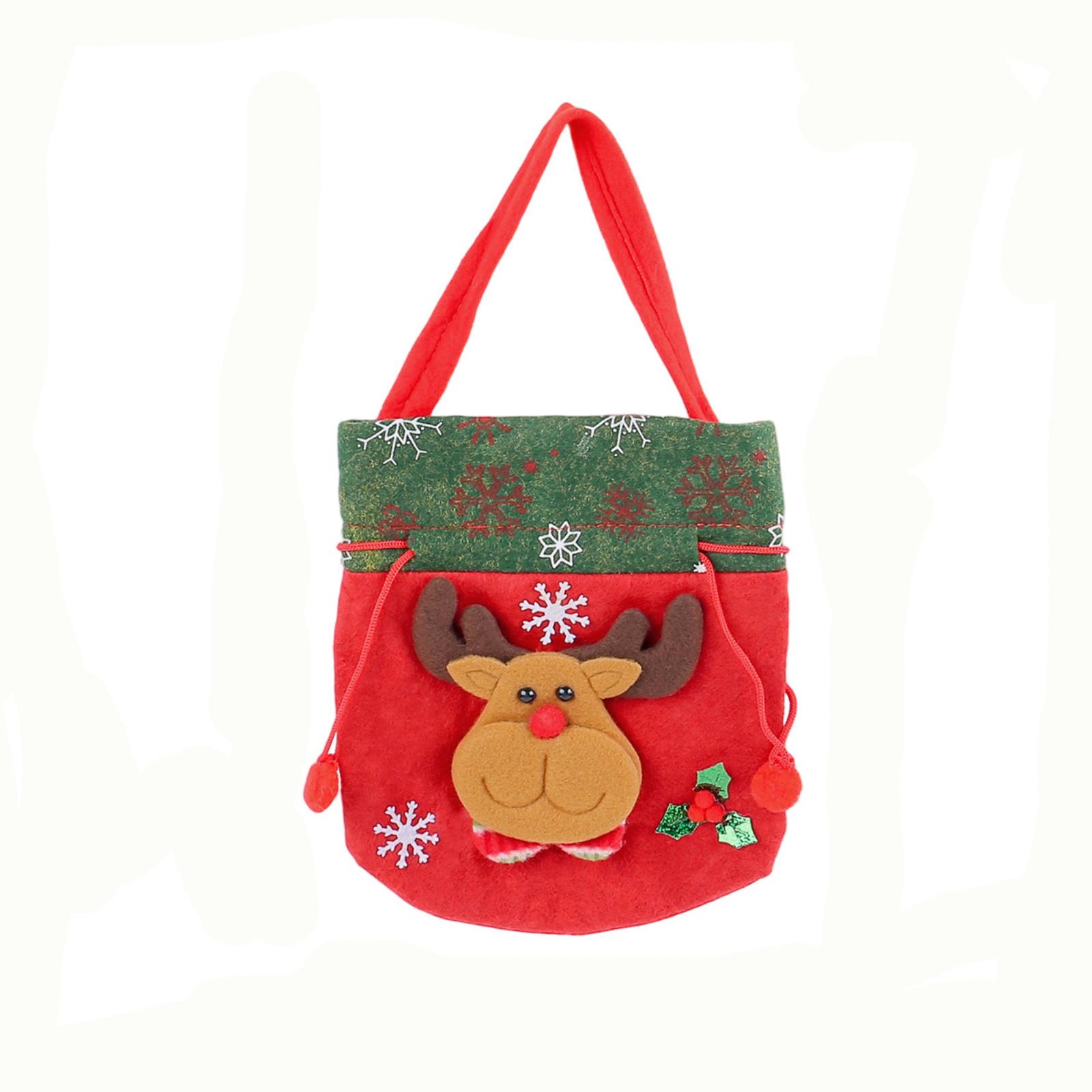 

Cute Christmas Gift Bags, Three-Dimensional Figurines, Candy Bags, Christmas Gift Tote Bags One Size