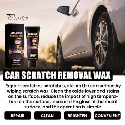 Car Scratch Remover Paste Professional Car Polish Wax Cream Kit with Towel Car Scratch Removal Wax for Deep Scratches