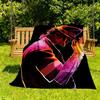 1pc Dance Legend Michael Jackson Outdoor Blanket Lightweight Flannel, Soft & Warm, All-Season Use for Sofa, Outdoor, Camping, Living Room021