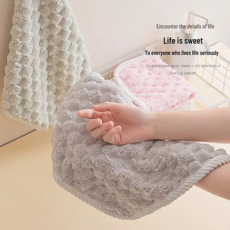 Newcomer Exclusive: Hand Towel Hanging for Kitchen, Bathroom, and Face Washing - Perfect for Kids & Home Use.