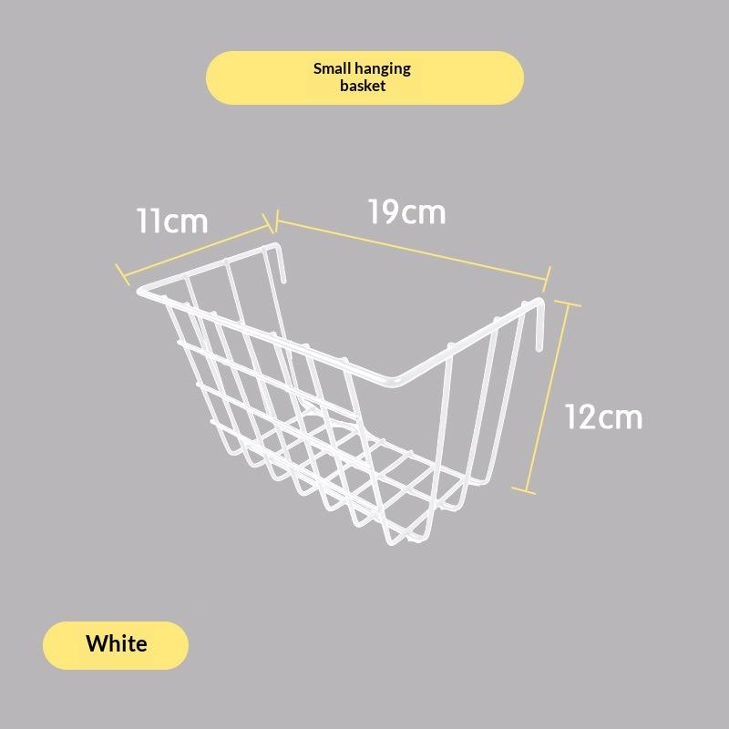 Metal Decorative Storage Basket Diy Iron Grid Flower Pot Hanging Shelf Wall Art Mounted Frame Mesh Display Rack Home Decoration