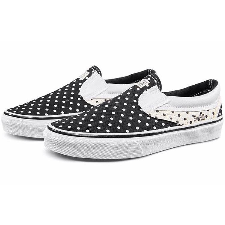 Vans Classic Slip On 'Black White Sail' Women's VN0A38F7VMD