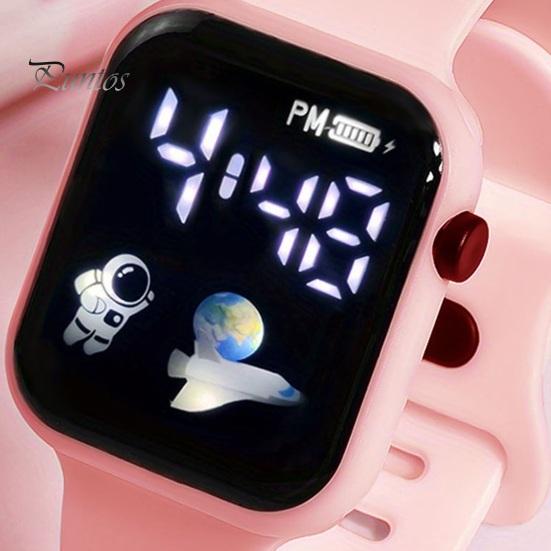 Reliable Electronic Watch LED Digital Stylish Square Shockproof Sporty Clear Reading Design Student Sport Personality Accurate