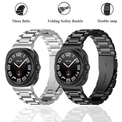 Band for Samsung Galaxy Watch Ultra 47mm Metal Stainless Steel Band Men Women Accessoriesor for Galaxy Watch Ultra Watchstrap