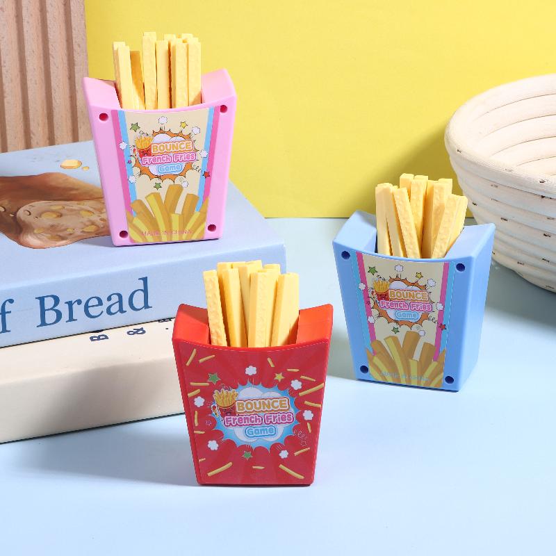 Fun Simulation Fries Prank Toy Creative Novel Prank Toys Parent-Child Interaction Desktop Game Family Party Prop Surprise Props