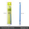 SKC Aluminum Single Head Crochet Hook with Holes - DIY Knitting Tool & Afghan Sweater Needle
