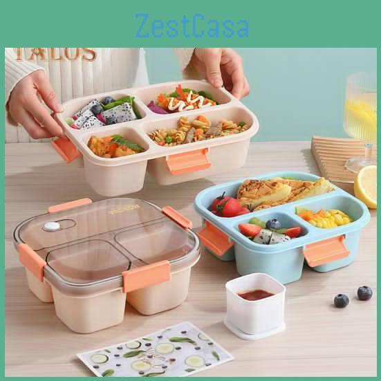 Lunch Set Heat Container 1 Resistance Meal Preservation Dustproof Convenient Smooth Opening Lunch Case Office Supply