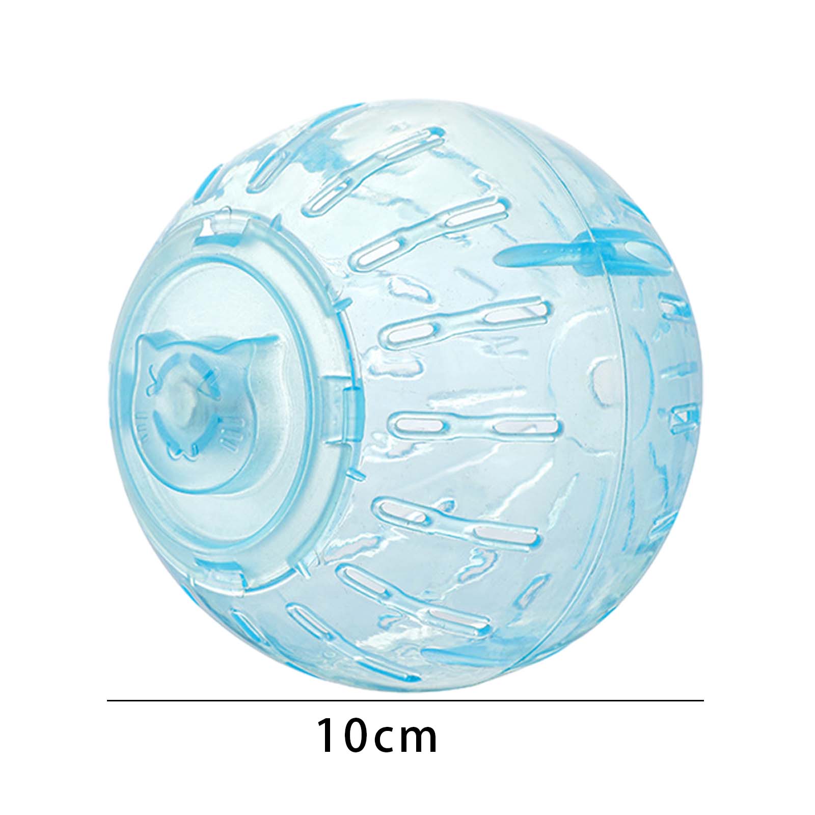 

4-дюймовый мяч для упражнений с хомяком, уличный спортивный мяч, мяч для бега для хомяка, для повышения активности, бег трусцой, фитнес-мяч, клетка, игрушка синий