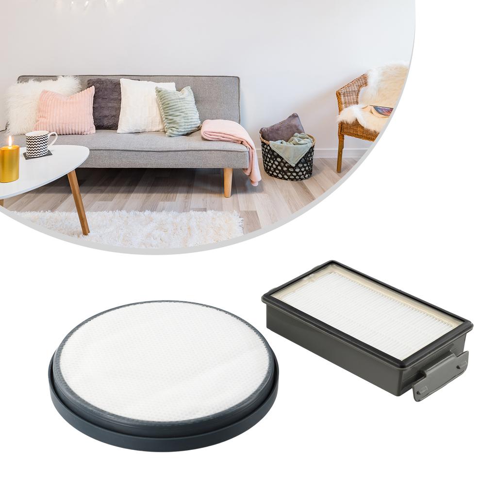 2-piece Filter Set For RO4825EA XXL, RO4825, RO4871, And TW48 Models. Suitable For Tefal Vacuum Cleaners.