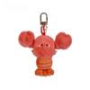 Simulation Ocean Fresh Plush Doll Shrimp Duobao Fish Soft Seafood Keychain Lobster Fluffy Abalone Lobster Clam Oyster Pendant