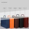 PU Leather Document Storage Box Handheld Men Suitcase Leisure Key Toolbox  Women Men