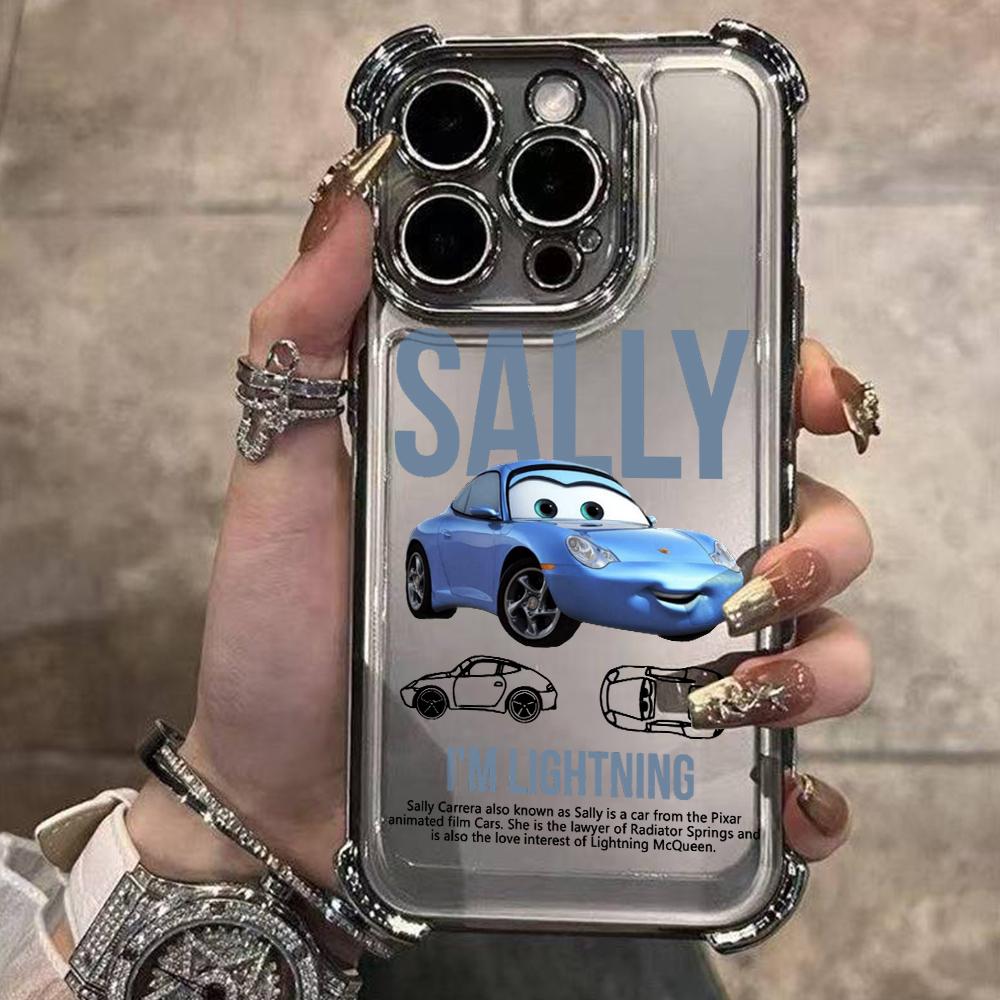 Custodia per Telefono Cartoon Cars McQueens Sallys per Xiaomi Redmi Note 15 14 13 12 14C 13C 12C 10C Pro Plus 4G 5G Copertura Anti-caduta