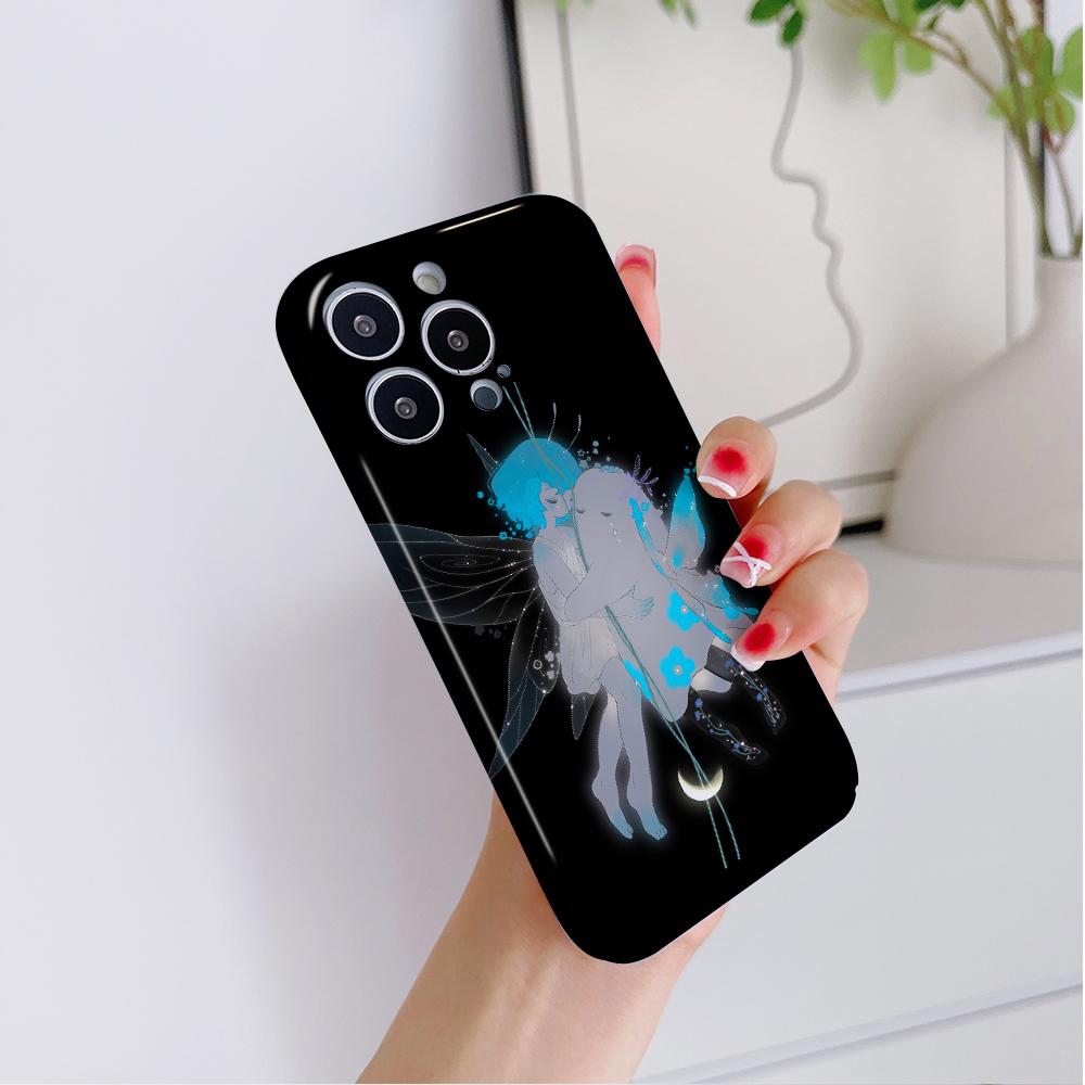 All-inclusive Filmový Kryt na Telefon Kreslený Módní Design Tvrdý Kryt Plné Pokrytí Pouzdro s Ochrannou Kamery pro iPhone Huawei Honor Vivo Google