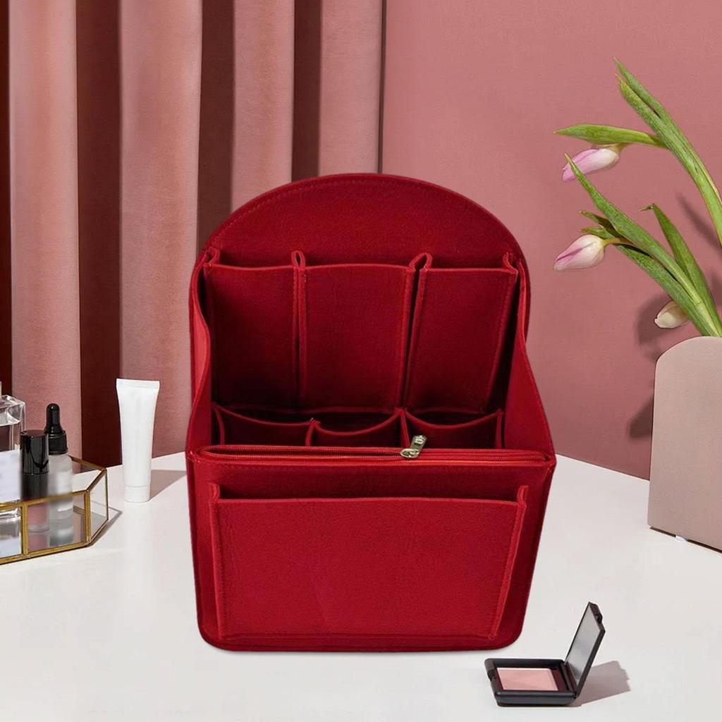Organizer Inner Bags in The Compartments Bag Liner Felt for Handbags -backpack