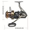 Durable Anti-corrosion Spinning Reel Bearings Explosion-proof Line Suitable for Saltwater Offshore and Offshore Fishing Sea Rod Lure Fishing Gear