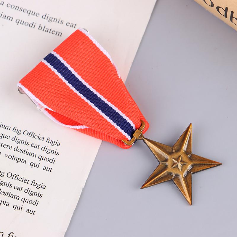 Estrela de Mérito Americana Estrela de Bronze Medalha Militar Medalha Estrela de Bronze Medalha Comemorativa de Imitação