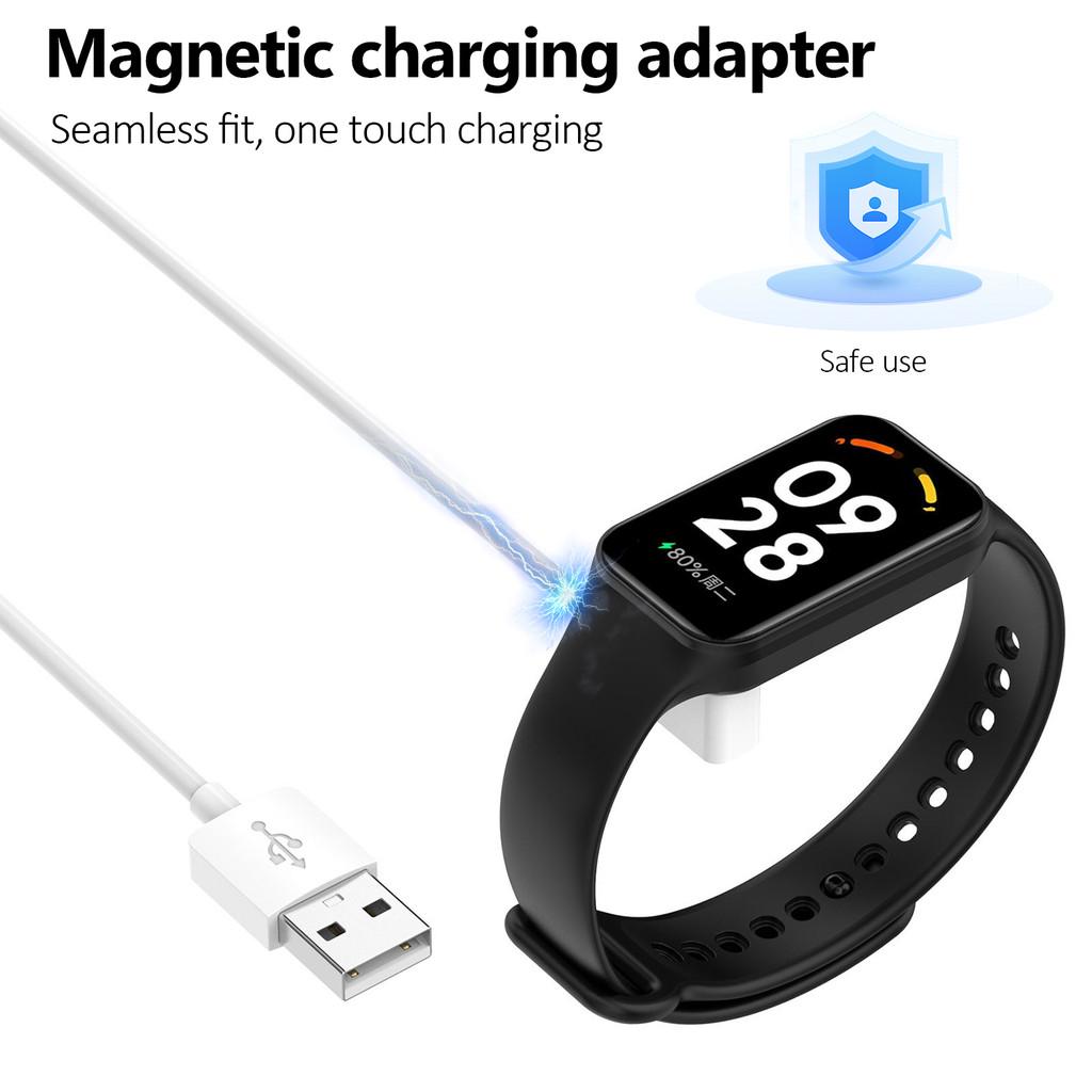 Charger Dock for Xiaomi Smart Band 9/ 8 Active/ 8 Pro Charging Cable Redmi Watch 6/5 Watch 4Watch 3 Lite/ Band 3 Replacement Chargers