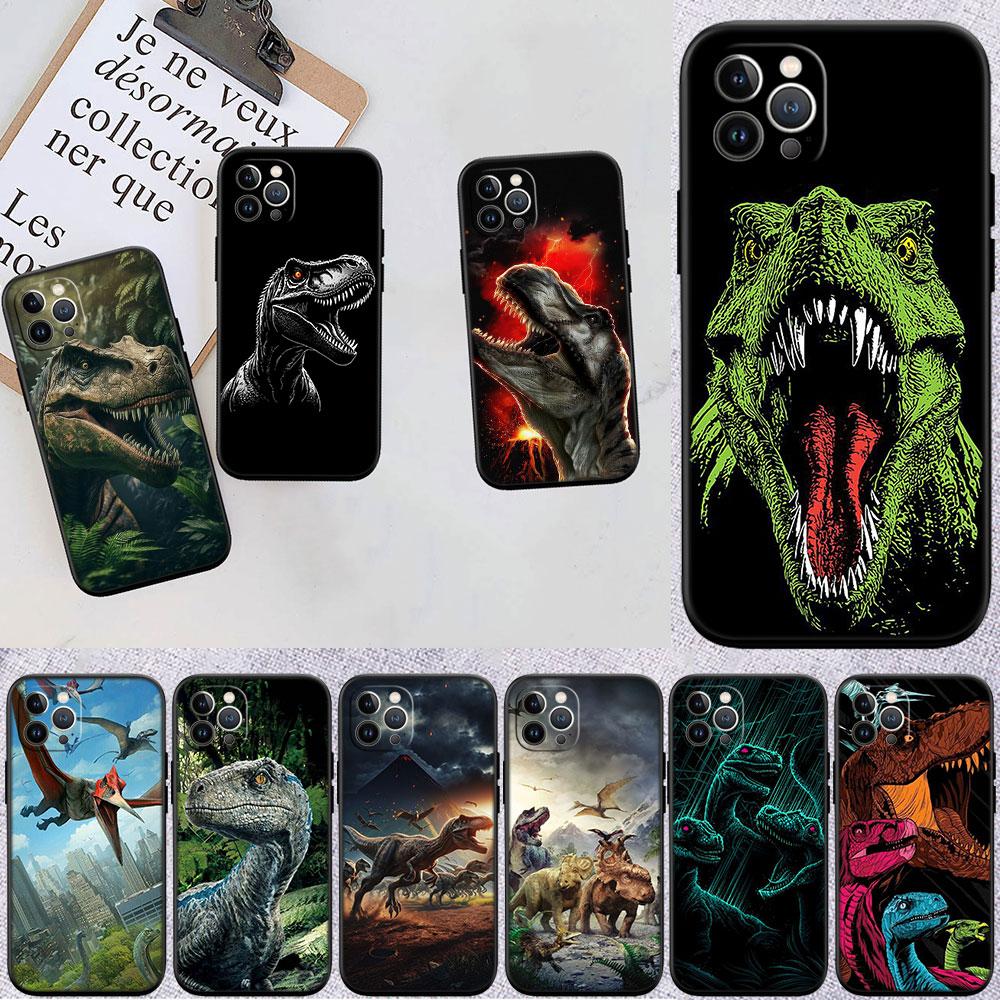 CJ34 Dinosaur Phone Case for Samsung Galaxy M06 M15 M16 M35 M55 M56 A36 A42 A50 A50S A51 A52 A32 A33 A05 A05S A06 A16 A20