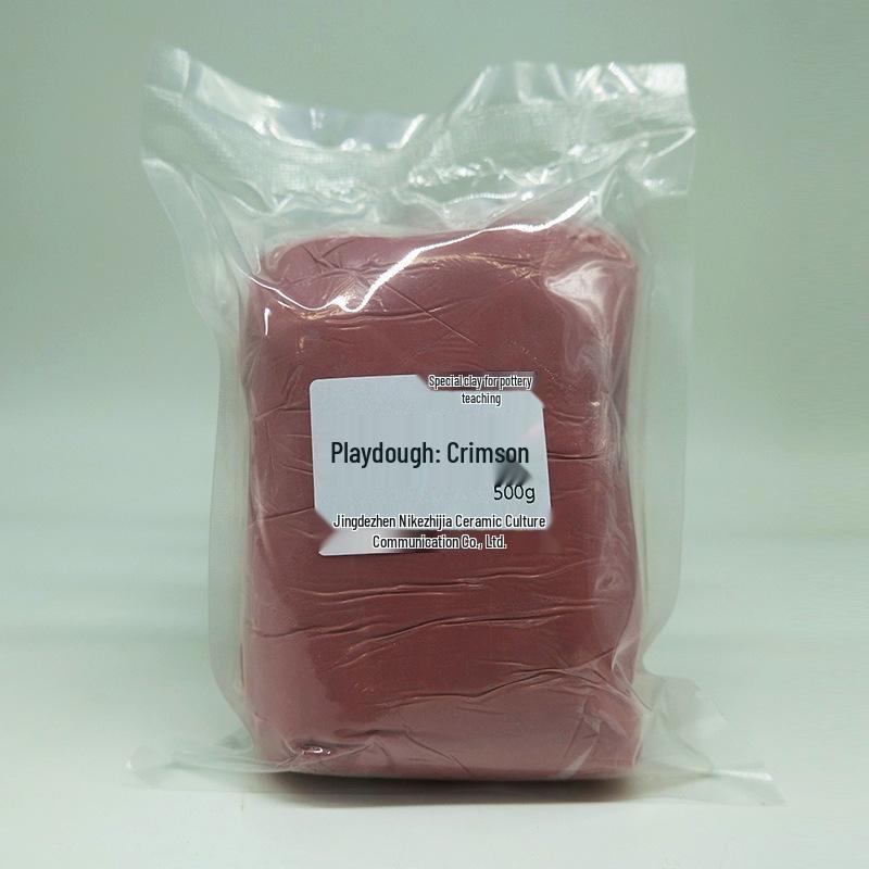 Bunte Kinder-Töpferton: Weiches, handgefertigtes Kaolin-Porzellan in einem Pfundbeutel. Perfekt für Studenten-Skulpturen.