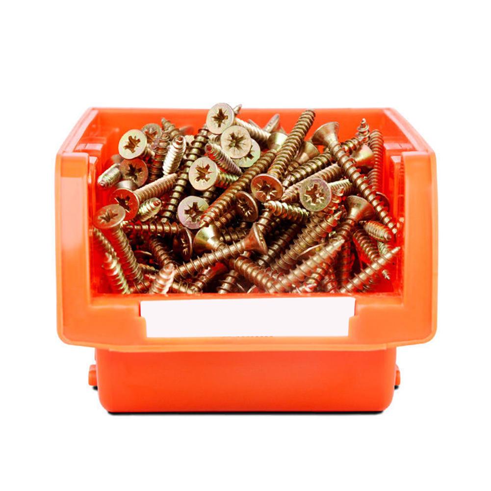 8-teiliges Backplate-Zubehör und stapelbarer, schachtelbarer Behälter