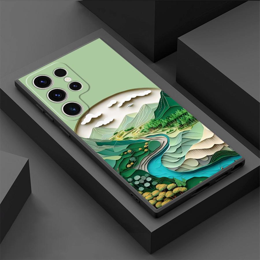 

Summer Sky Suspension Phone Case for Samsung Galaxy S22 Plus S21 5G S21 FE S24 S25 Ultra S20 S23 Ultra S22 Ultra Cover for Galaxy S24