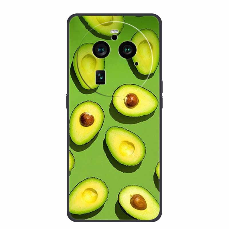 For OPPO Find X6 Pro Cases Fashion Soft Silicone Phone Covers For OPPO Find X6 5G Back Case Fundas Coque Bumper Find X6 X6Pro 5G
