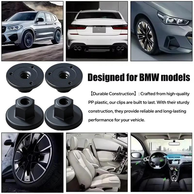 10-20pcs Auto Clips Hex Head Plastic Self-Threading Nut Car Interior for BMW Retainer Chassis Rear Bumper Splash Shield Parts