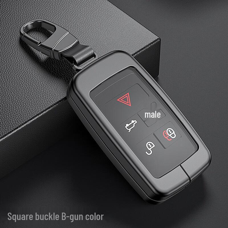 OLOMM Cablun Car Key Fob Cover for Land Rover & Jaguar