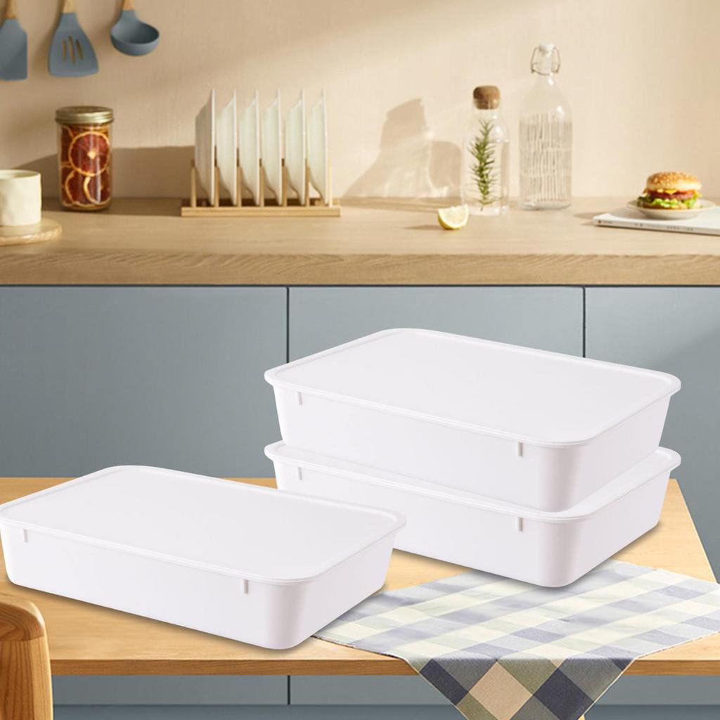 Pizza Dough Proofing Box,Multifunctional,Baking Accessories Dough Storage Container with Lid Bread Proofing Box for Home Kitchen