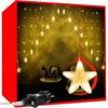 LED Light Curtain 2.45X1 Lights 136 Christmas Tree Garland Window