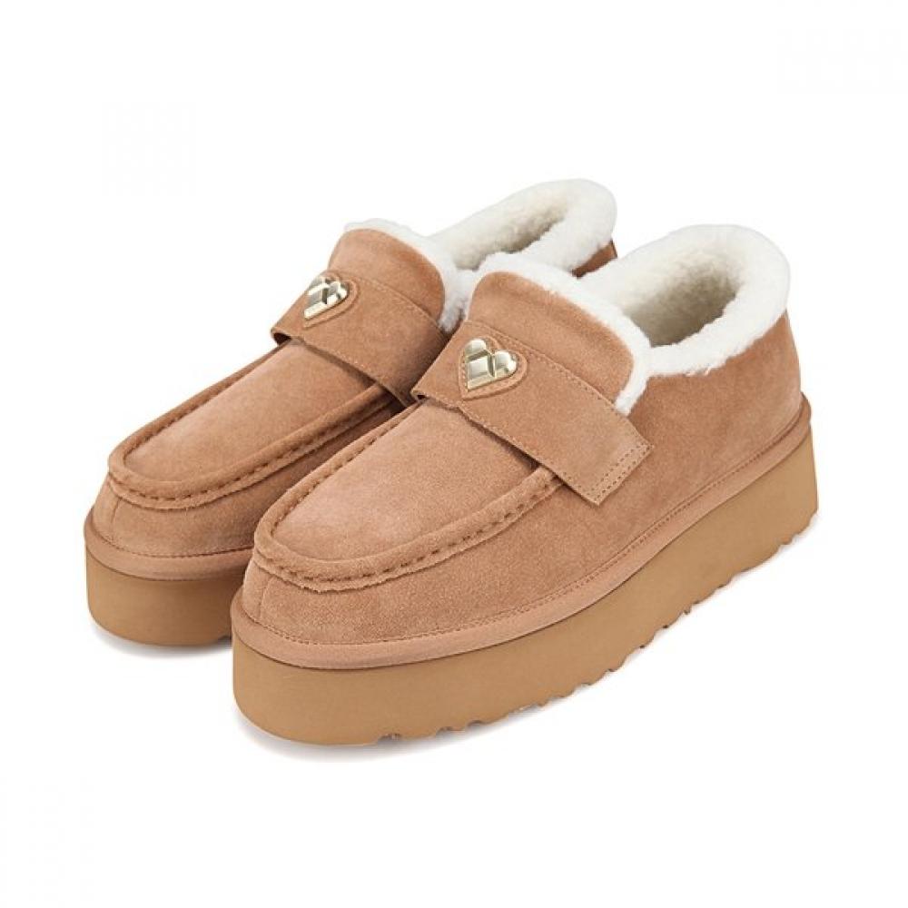 Barbara Leather Real Fur Women Loafer 4cm Bbi568cm 250mm 18132₽