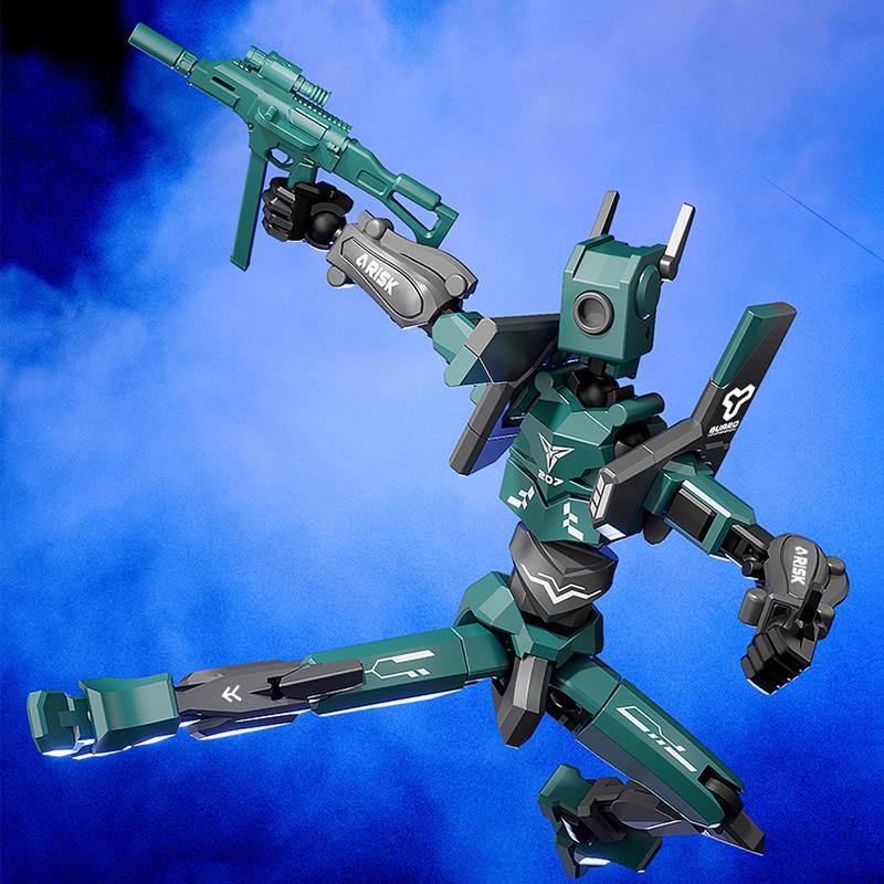 Mech T13 Action Figure Titan 13 Action Figure Dummy Lucky 13 Action Figure 3D Printed Multi-Jointed Movable Nova Action Figure