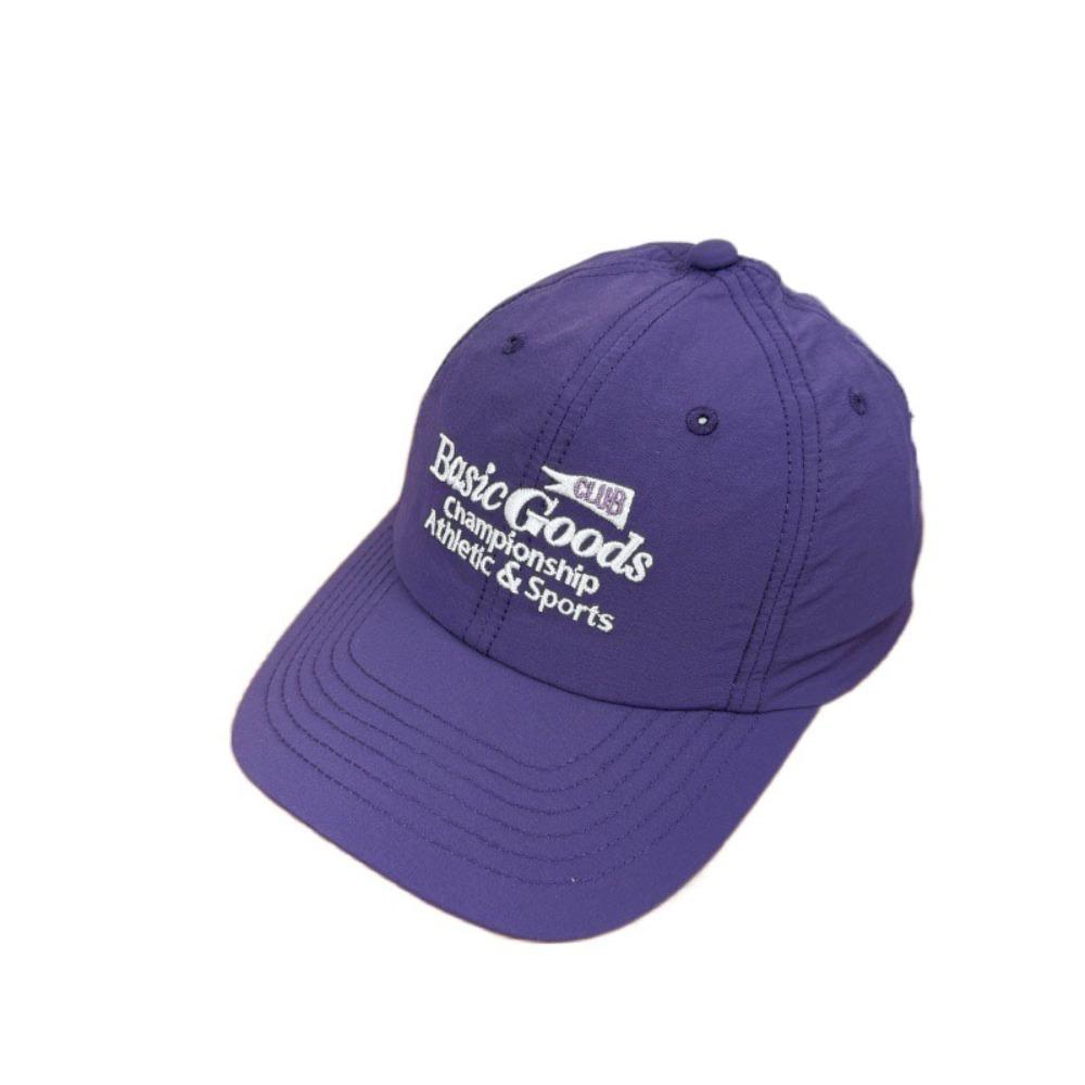 Korean Style Sun Protection Hat Letter Embroidery Peaked Cap Simple Quick-Drying Baseball Cap  Girl