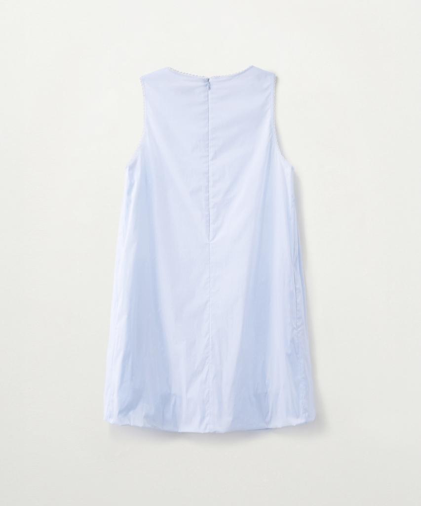 Seteo (W) Balloon Sleeveless Dress Sky Blue