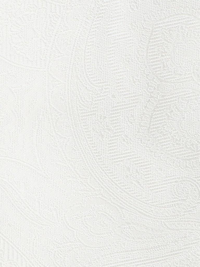 United Arrows Green Label Relaxing Silk Formal Paisley Necktie, 8.0cm, 31346992806 0100, White (01), Free Shipping