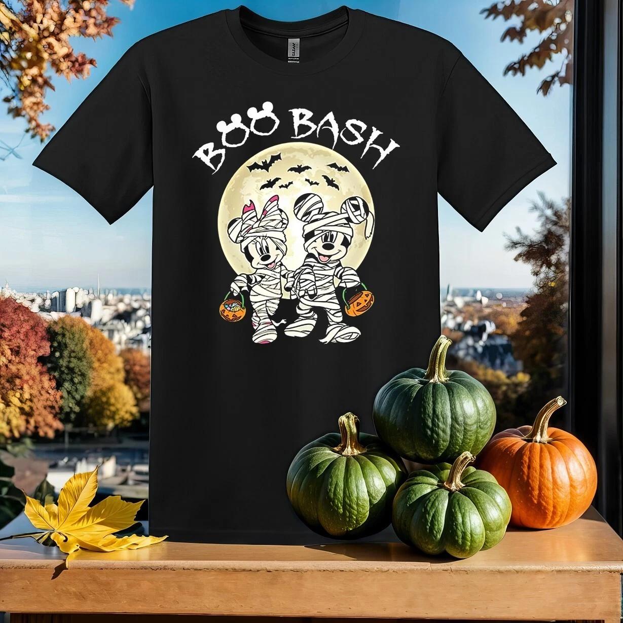 Boo Bash Mickey Minnie Mouse T-shirt T shirt Men Women Unisex Tshirt SY32 M