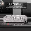ZPZGOG Compact Audio 20W 20W 40W Subwoofer Power Digital High Heat Dissipation Aluminum Body 2.1ch Amplifier, + + Output, Compatible, Hi-Fi Stereo,