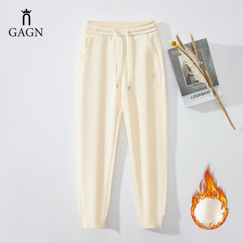 

GAGN High-Waist Slimming Cotton Fleece Women s Winter Sports Pants 3XL