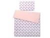 2-piece Cotton Baby Bedding - White Bulldogs