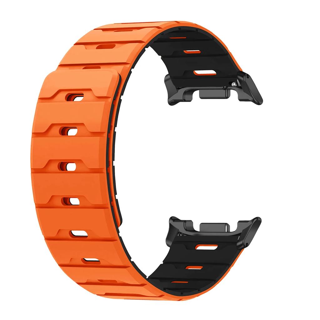 Silicone Magnetic Strap for Samsung 8 40mm 44mm classic 46mm Sport Watchband Bracelet for Samsung Ultra 1 2 Smart Watch Band