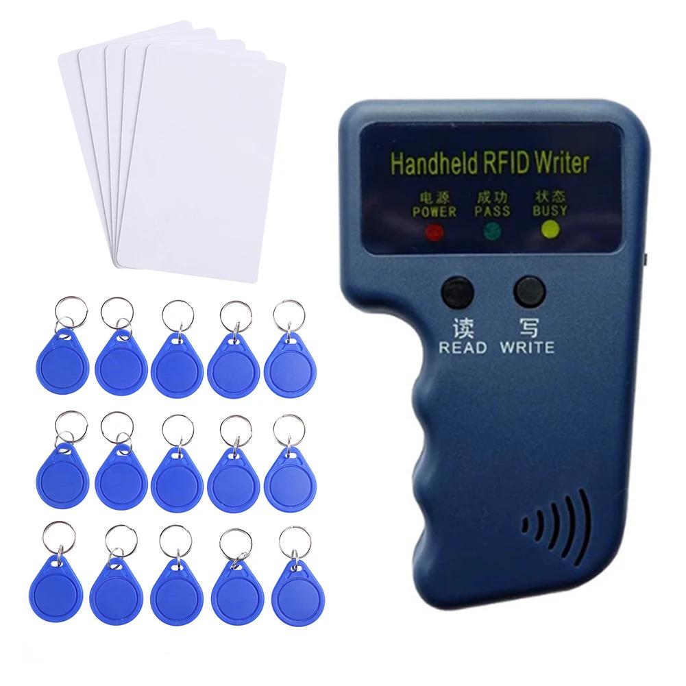 Professional 125KHz RFID Copier Portable ID Reader Writer Access Control Card Duplicator Cloner Encryption Device