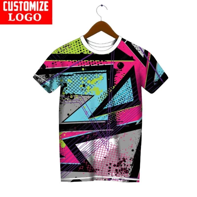 Vibrant 3D Owl Print T-Shirt for Men & Women - Soft Polyester, Short Sleeve, Crew Neck, Colorful Abstract Design