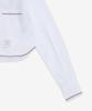 Tombeulaun Classic Long Sleeve Crop Shirt - White / Fll196Gf0313100