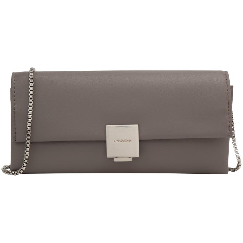 

Новая женская сумка через плечо CALVIN KLEIN среднего размера из синтетического материала, цвет тауп 4F1006G-NZ8 20.1*3.0*10.4CM