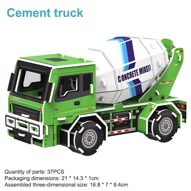 Children's Paper Puzzle 3D Model Craft House DIY Early Education And Educational Toy Assembly